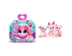 Дитяча м'яка плюшева інтерактивна іграшка - сюрприз Scruff A Luvs, Іграшка вихованець Няшка - Потеряшка