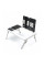 Подставка LD 09 E-TABLE, Столик-подставка для ноутбука, Складной столик для завтраков, Стол с вентилятором