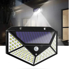 Светильник с датчиком движения на улицу на солнечной батарее solar interaction wall lamp 100 LED