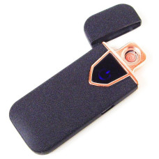 Спиральная сенсорная электрическая USB зажигалка UKC 711 Черный