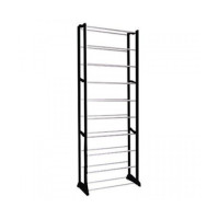 Полиця для взуття в передпокій Amazing Shoe Rack органайзер стійка на 30 пар з 10 полицями металева