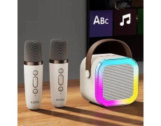 Портативна бездротова Bluetooth-колонка для караоке з бездротовим мікрофоном і сабвуфером