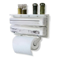Кухонний диспенсер тримач Rollon Triple Paper Dispenser для паперових рушників, харчової плівки та фольги