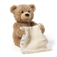 Детская мягкая игрушка интерактивная Мишка  Peekaboo Bear Brown 30 см