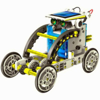 Конструктор на солнечных батареях 14 in 1 Робот конструктор SOLAR ROBOT с солнечной панелью и моторчиком