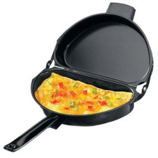 Двойная омлетница сковорода для омлета с антипригарным покрытием Folding Omelette Pan