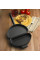 Двойная омлетница сковорода для омлета с антипригарным покрытием Folding Omelette Pan