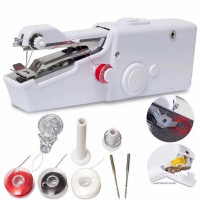 Ручная портативная мини швейная машинка FHSM SEWING HANDY STITCH Белая