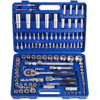 Інструментальний набір Werker 82 предмети 1/2", 1/4" універсальний у кейсі