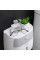 Держатель для туалетной бумаги с полкой в ванную Ecoco Towel Holder пластиковый AA2-2