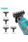 Аккумуляторный триммер VGR V-961 Professional с насадками для волос