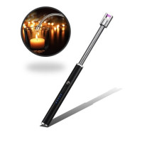 Запальничка електрична USB з акумулятором BBQ lighter Чорна 9590