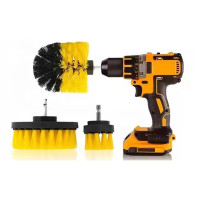 Щітка-насадка для дриля для очищення й оброблення поверхонь