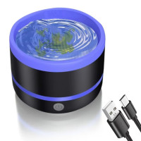 Устройство для очистки кистей KAMATION A3 автоматическое USB Type C для макияжа Синий
