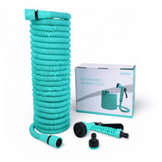 Садовый шланг EXPANDABLE GARDEN HOSE K-75FT, длина 22.5 м, с распылителем и переходником