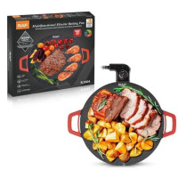 Електросковорода RAF R5304 діаметр 36 см потужність 1800 Вт антипригарне покриття, регульована температура