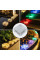 Садовый светильник LED RGB ледяной куб на солнечной батарее с авто включением четыре цвета для улицы и клумб