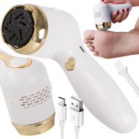 Электрическая пемза Foot Grinder Y 2023-1 с USB аккумулятором для удаления огрубевшей кожи пяток