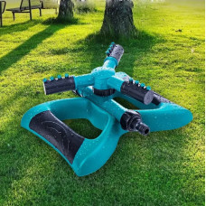 Умная система полива Lawn Sprinkler 360° для газона / автоматический разбрызгиватель с регулировкой форсунок