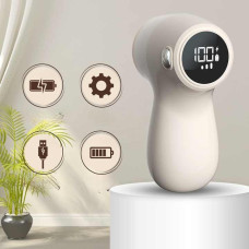 Аккумуляторная беспроводная машинка для катышков JOYROOM JR-CY517 с LED-дисплеем и шестью лезвиями, для одежды