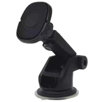 Магнітний автотримач із поворотом на 360°, підходить для лобового скла та торпедо
