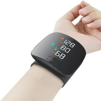Автоматичний тонометр IW49 для зап'ястя з яскравим LED-дисплеєм, USB-зарядкою й голосовим супроводом