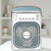 Мінікондиціонер-зволожувач повітря AIR COOLER FAN 4 в 1 з місткістю 600 мл і LED-підсвіткою