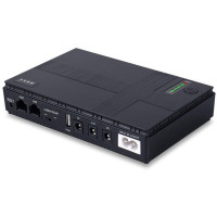 Бесперебойник UPS DC1018P источник питания с тремя выходами 5V 9V 12V 10400 мАч