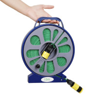 Поливальний шланг BB-4302 15 метрів із котушкою й насадкою для поливання