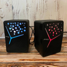 Колонки JEDEL S554 RGB 2.0 с USB для ПК и ноутбуков