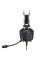 Игровая гарнитура XO GE-07 Black AUX USB проводные полноразмерные наушники