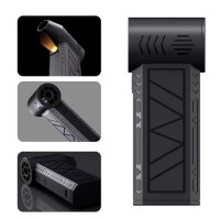 Ручной электрический турбовентилятор Jet Fan ZY7400-SE/PRO с фонариком аккумуляторный