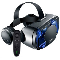 3D очки виртуальной реальности SHINECON SC-G15E PRO+ с пультом, встроенными наушниками и поддержкой смартфонов
