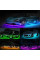Bluetooth светодиодная подсветка дна автомобиля RGB 12V две ленты 90 и 120 см