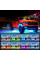 Bluetooth светодиодная подсветка дна автомобиля RGB 12V две ленты 90 и 120 см