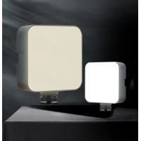 Светодиодная лампа для селфи WHITE со студийным клипсовым светильником для фото и видео