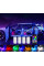 RGB подсветка салона авто 4 шт USB Bluetooth для ног с приложением