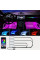 RGB подсветка салона авто 4 шт USB Bluetooth для ног с приложением