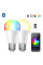 Умная лампочка Tuya E27 LED Bluetooth RGB цветная и белая