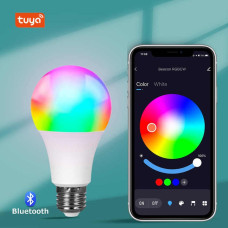 Умная LED лампочка Tuya WiFi с Bluetooth 9 Вт 16 млн цветов