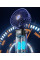 Портативный складной вентилятор с LED дисплеем и подставкой для телефона на аккумуляторе