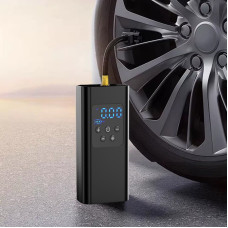 Портативный аккумуляторный компрессор для авто с USB зарядкой и LED дисплеем 6000 мАч