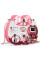 Детский косметический набор Kids Pretend Toy Bag с зеркалом и сумкой для макияжа розовый