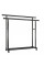 Подвійна телескопічна підлогова вішалка Double Pole 3 JL-DSG-8641, 78x150x42 см
