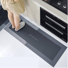 Антиковзний килимок 40×120 см для ванної та кухні, вологопоглинальний
