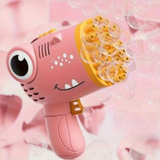 Автоматичний пістолет для мильних бульбашок з LED-підсвіткою для дітей