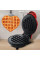 Електрична мінівафельниця Waffle Maker у формі серця, 350 Вт, антипригарне покриття, EU Plug