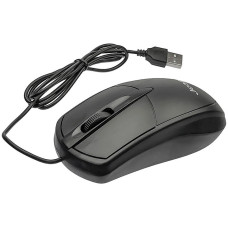 Комп'ютерна дротова миша JEDEL CP72 з USB-приєднанням, 1000 DPI, чорна