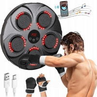Інтерактивна боксерська мішень Boxing з LED-підсвіткою, сенсорним керуванням, Bluetooth і USB-зарядкою