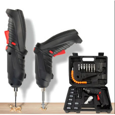 Набір інструментів: акумуляторний дриль-шурупокрут 3,6V, 1800 mAh з підсвіткою і 48 насадками